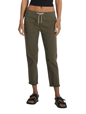 Vuori Vintage Ripstop Jogger Pant in Dark Oregano/Olive Brown